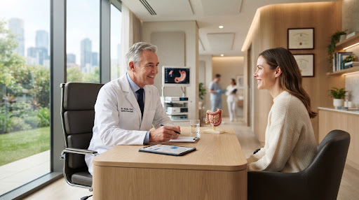 Doctor consultation at Center for Digestive Diseases